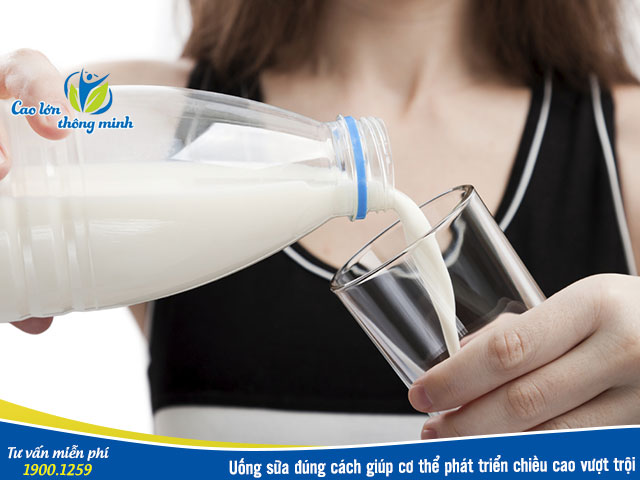 Cách uống sữa tăng chiều cao tốt nhất cho trẻ