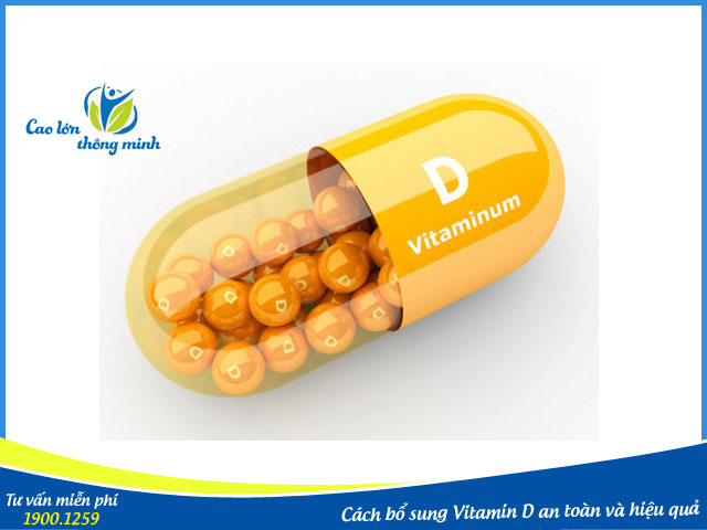 Cách bổ sung Vitamin D hiệu quả các bạn cần biết